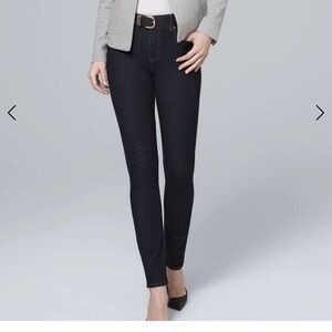 White House Black Market High Rise Sculpt Skinny Ankle Jeans size 4